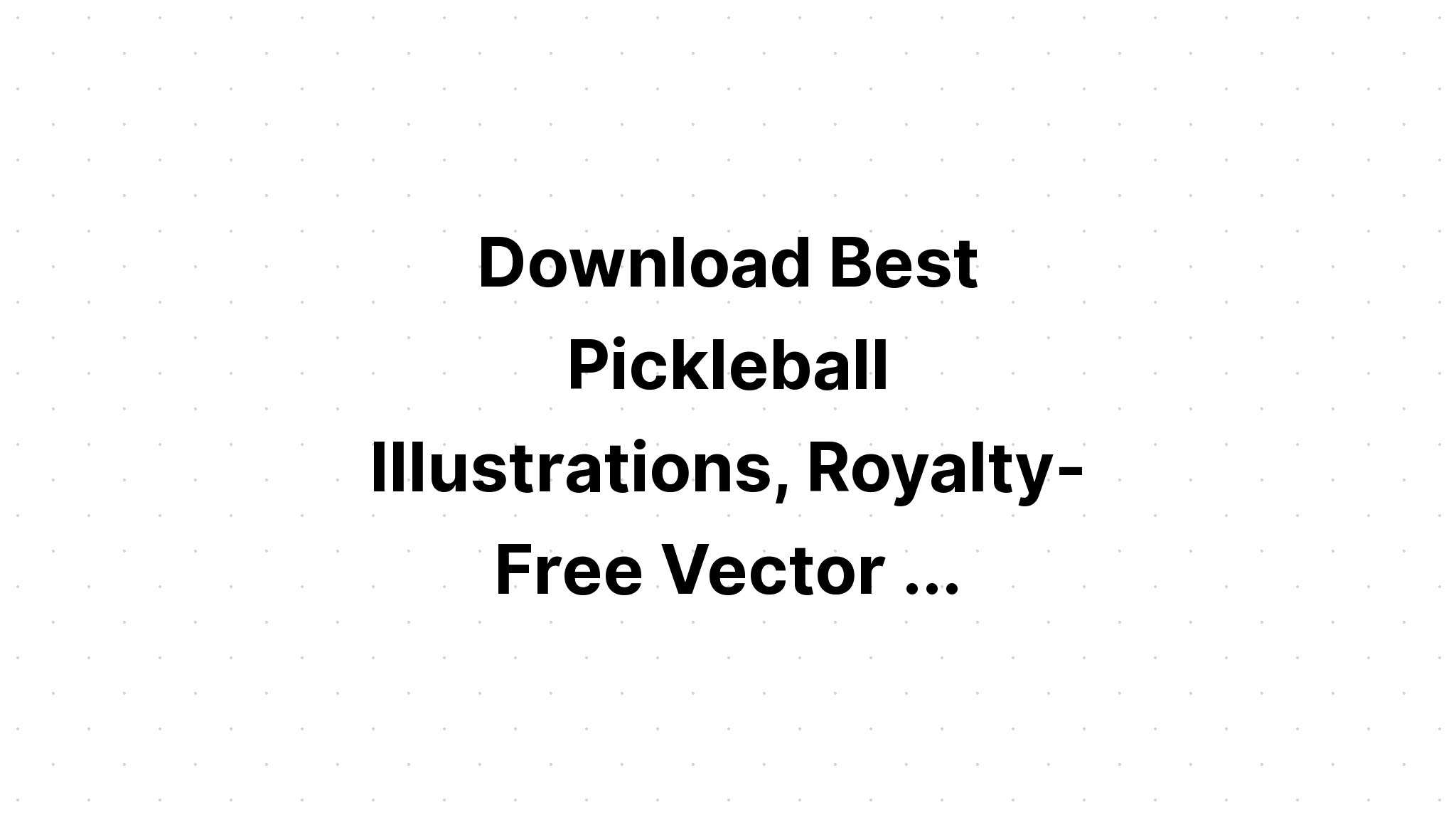 Download Pickleball Svg Pickleball Clipart Svg SVG File